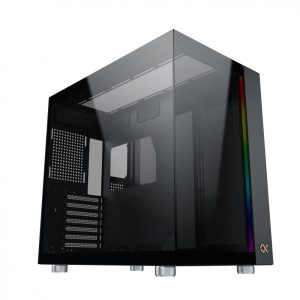 46081 v case xigmatek aqua ultra en40795 premium gaming e atx argb strip 4