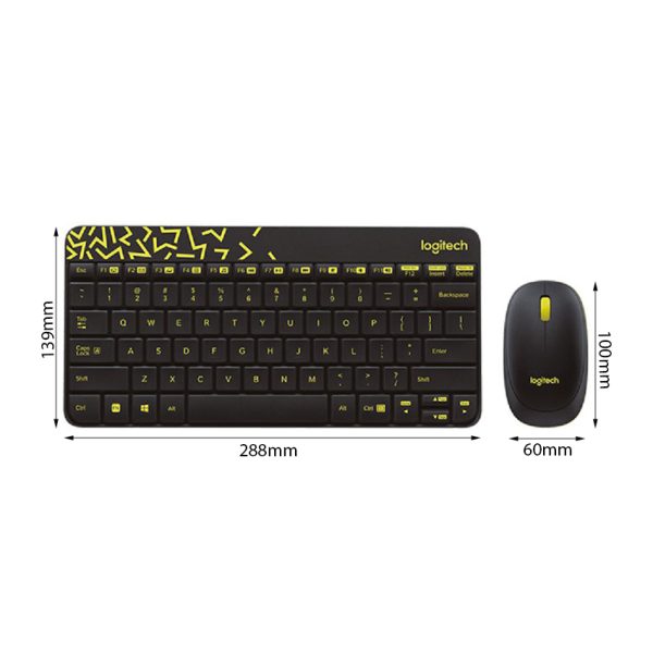 35881 kich thuoc bo keyboard mouse logitech mk240 nano wireless