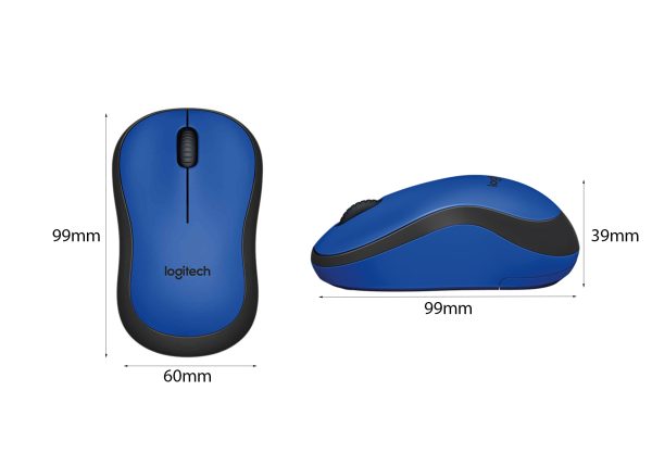 43618 kich thuoc mouse logitech m221 wireless blue