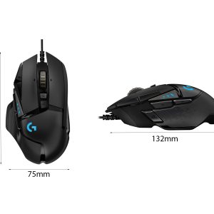 44370 kich thuoc mouse logitech g502 hero gaming usb black