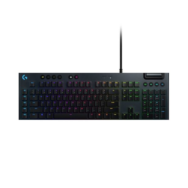 48242 keyboard logitech g813 lightsync rgb mechanical romer g tactile gaming keyboard black 0001 1