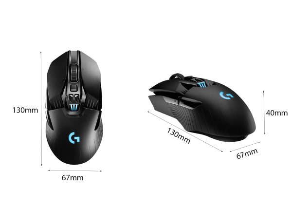 48724 kich thuoc chuot logitech g903 hero lightspeed wireless gaming black