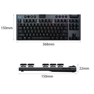 53335 kich thuoc ban phim logitech g913 tkl lightspeed wireless rgb red switch