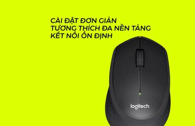 56224 ket noi cua chuot khong day logitech m331 usb mau do