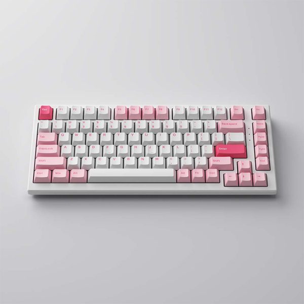 74560 ban phim co akko monsgeek mg75 prunus lannesiana akko switch v3 cream yellow 2