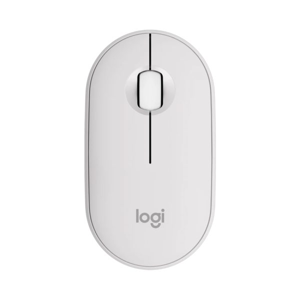 76290 chuot khong day logitech pebble m350s mau trang wireless bluetooth 910 006986 1