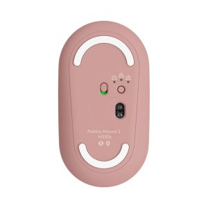 76291 chuot khong day logitech pebble m350s mau hong wireless bluetooth 910 006987 1
