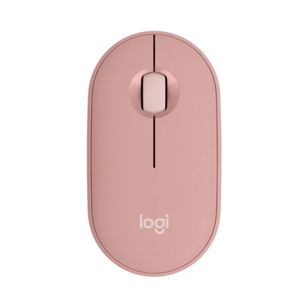 76291 chuot khong day logitech pebble m350s mau hong wireless bluetooth 910 006987 2