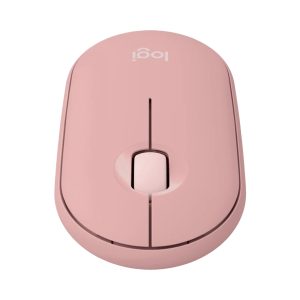 76291 chuot khong day logitech pebble m350s mau hong wireless bluetooth 910 006987 4