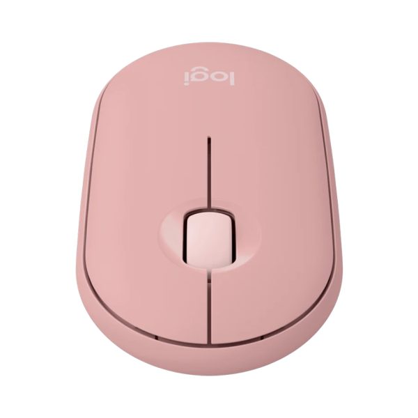 76291 chuot khong day logitech pebble m350s mau hong wireless bluetooth 910 006987 4