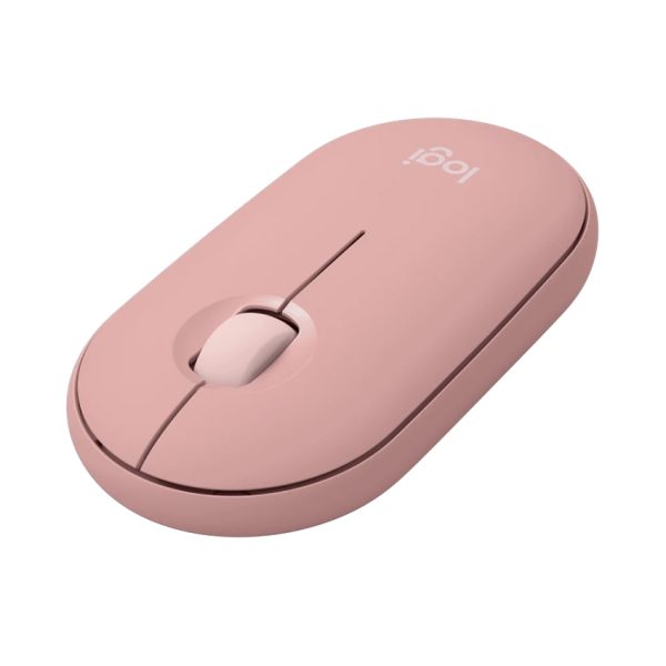 76291 chuot khong day logitech pebble m350s mau hong wireless bluetooth 910 006987 5