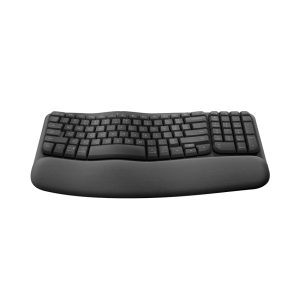 77048 ban phim khong day logitech wave keys ergonomic graphite usb 2 4ghz logi bolt bluetooth 920 012281 2