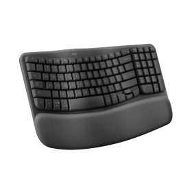 77048 ban phim khong day logitech wave keys ergonomic graphite usb 2 4ghz logi bolt bluetooth 920 012281 3