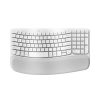 77049 ban phim khong day logitech wave keys ergonomic off white usb 2 4ghz logi bolt bluetooth 920 012282 1