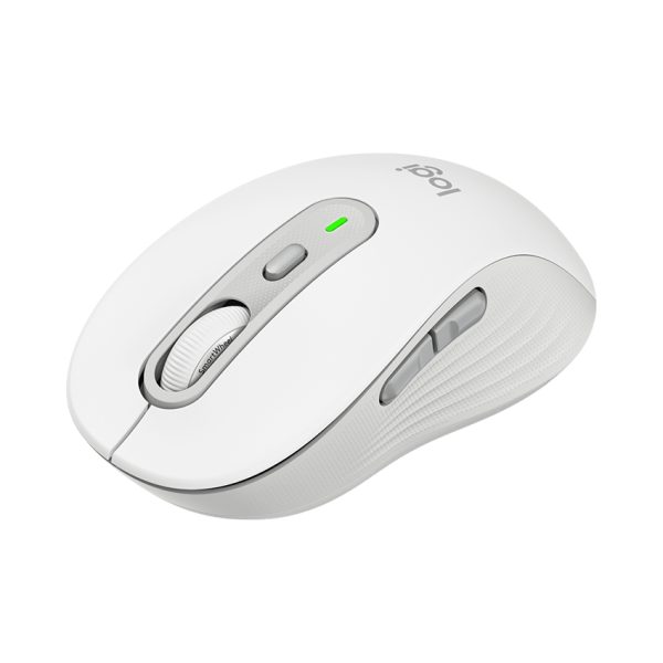 82393 bo ban phim chuot khong day logitech signature slim combo mk950 off white 4