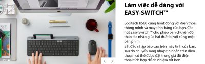 ban phim khong day logitech k580 den usb bluetooth 002