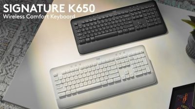 ban phim khong day logitech k650 graphite usb bluetooth den 920 0109551