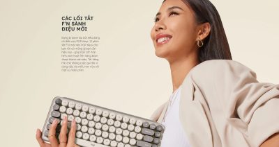 ban phim khong day logitech pop keys 5