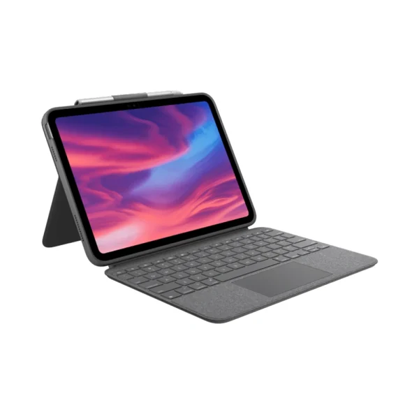 bao da kem ban phim logitech combo touch cho ipad gen 10th 920 011434