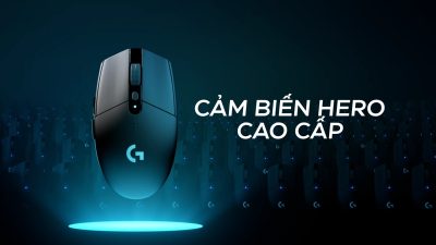 chuot game khong day logitech g304 trang usb 3