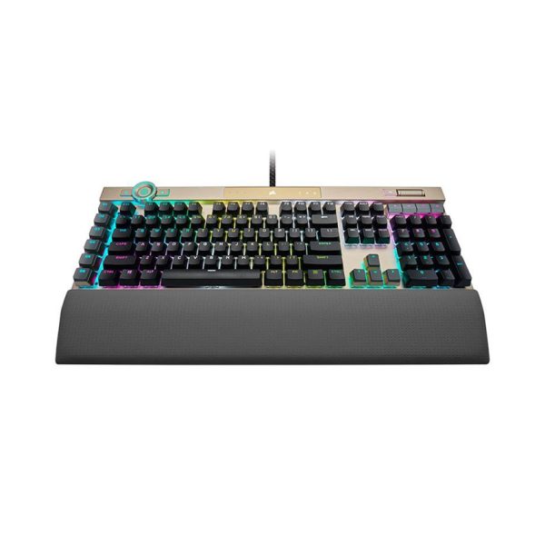 61605 ban phim co corsair k100 rgb midnight gold optical sw usb ch 912a21a na 0003 4