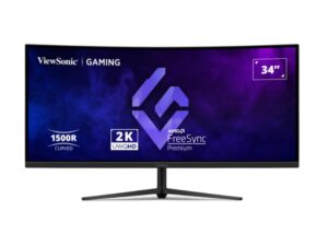 Màn hình cong Gaming ViewSonic VX3418C-2K (34 inch - UWQHD - VA - 180Hz -1ms) - Bảo Hành Chính Hãng 36 Tháng 14 vx3418c