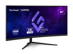 Màn hình cong Gaming ViewSonic VX3418C-2K (34 inch - UWQHD - VA - 180Hz -1ms) - Bảo Hành Chính Hãng 36 Tháng 15 vx3418c1