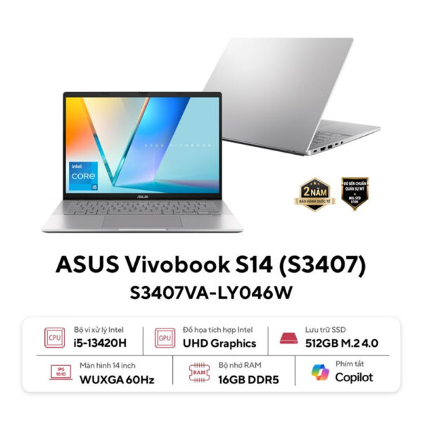 52455 laptop asus vivobook s 14 s3407va ly046w 1