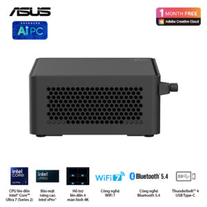 ASUS NUC 15 Pro Tall BNUC15CRHI500000 CORE5-120U/2xDDR5-6400/2xNVMe,SATA/ 2x HDMI 2.1/2x Thunderbolt/ VESA MOUNT - Bảo hành 36 tháng 5 NUC 15 Pro Tall 11