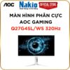 Màn Hình Phân Cực AOC GAMING Q27G4SL/WS (27 inch/ 2K/ QHD/Fast IPS/320Hz/0.3ms) 1 Offical Nakio9