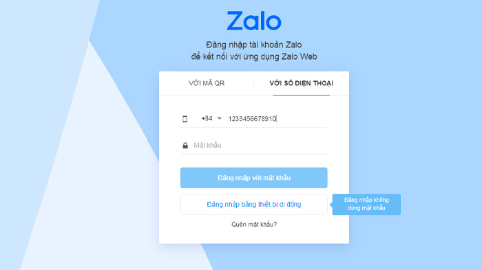 0404 cach dang nhap zalo khong can tai 2