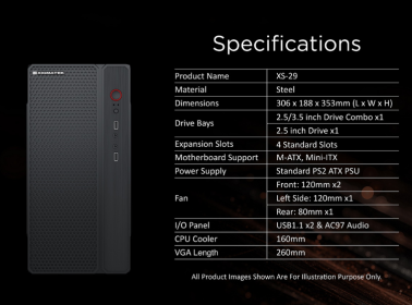 VỎ CASE XIGMATEK XS-29 (MATX/MID TOWER/MÀU ĐEN) 14 0611 378x280 1