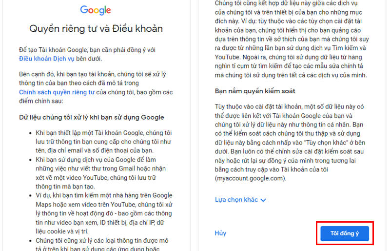 Cách tạo Gmail đơn giản dành cho điện thoại, máy tính 11 1312 cachtaogmaildongianchodienthoaimaytinh14