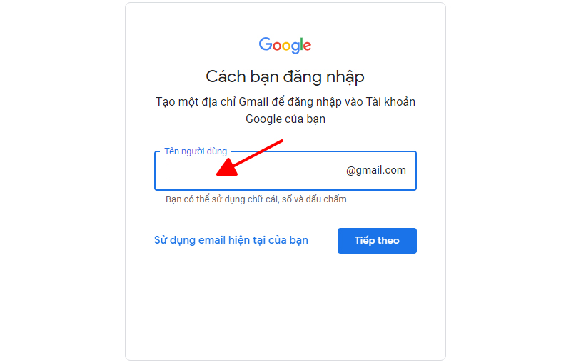 Cách tạo Gmail đơn giản dành cho điện thoại, máy tính 7 1312 cachtaogmaildongianchodienthoaimaytinh7