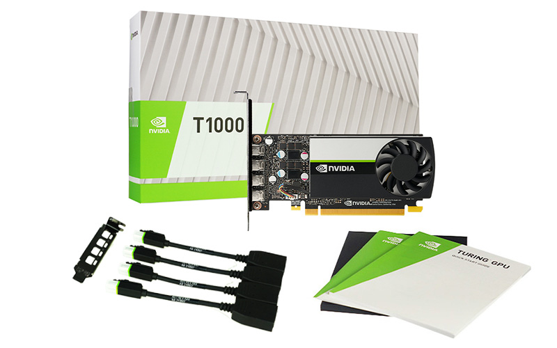 VGA Leadtek NVIDIA Quadro T1000 8GB 2 VGA Leadtek NVIDIA Quadro T1000 8GB - Ảnh 2