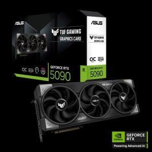 VGA ASUS TUF Gaming Geforce RTX 5090 OC 32GB (TUF-RTX5090-O32G-GAMING)