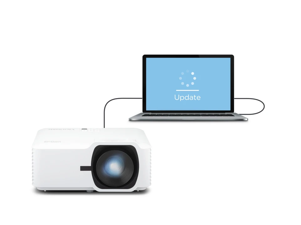 Máy chiếu ViewSonic LSD400W 31 A Simpler Way to Update Projector Software 1