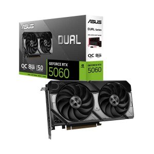 Card đồ họa VGA ASUS Dual RTX 5060 8GB GDDR7 OC (DUAL-RTX5060-O8G)