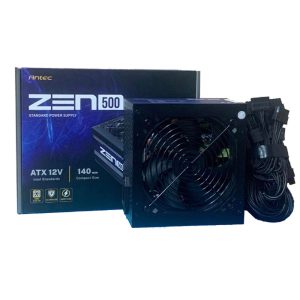 Nguồn ANTEC ZEN 500 (500W / 230v / Non-Modular) bảo hành chính hãng 36 tháng