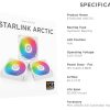 Bộ 3 Quạt tản nhiệt XIGMATEK STARLINK ARCTIC ARGB (EN41310) 21 3 quat tan nhiet xigmatek starlink arctic 08