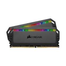 Bộ nhớ ram gắn trong Corsair DDR4, 3200MHz 32GB (2x16GB) DIMM, CL16, DOMINATOR PLATINUM RGB Black Heatspreader, RGB LED