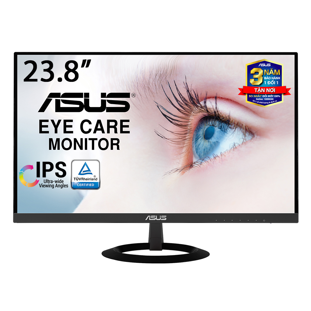 Màn hình Asus VZ249HR (23.8Inch/ Full HD/ 5ms/ 60HZ/ 250cd/m2/ IPS/ Loa) bảo hành chính hãng 36 tháng