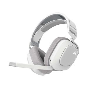 Tai nghe không dây Corsair HS80 MAX RGB - White (CA-9011296-AP)
