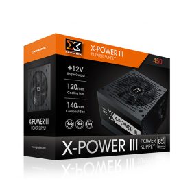 NGUỒN XIGMATEK X-POWER III 450 - 400W EN45969 (MÀU ĐEN) 6 40658 x power iii 450 en45969 ha2 280x280 1
