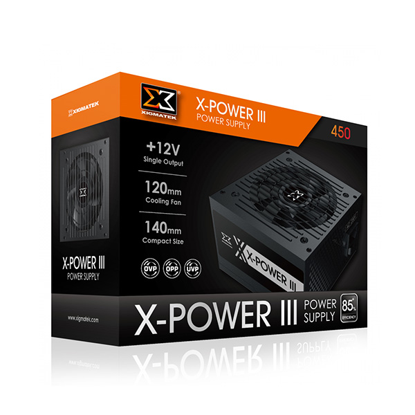 NGUỒN XIGMATEK X-POWER III 450 - 400W EN45969 (MÀU ĐEN) 3 NGUỒN XIGMATEK X-POWER III 450 - 400W EN45969 (MÀU ĐEN) - Ảnh 3