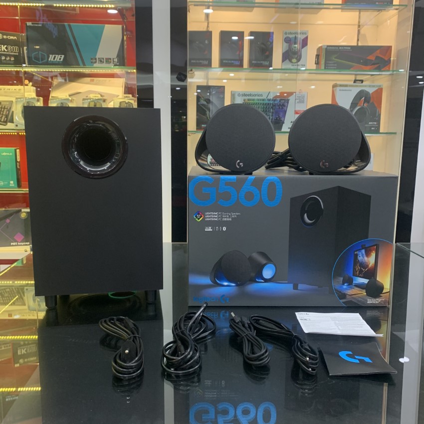 LOA LOGITECH G560 LIGHTSYNC RGB GAMING/ bảo hành chính hãng 2 LOA LOGITECH G560 LIGHTSYNC RGB GAMING/ bảo hành chính hãng - Ảnh 2