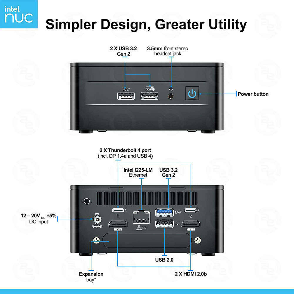 BỘ MINI PC ASUS INTEL NUC12 PRO TALL NUC12WSHI7 ( I7-1260P/ 2XDDR4-3200 / 3XNVME, SATA/ 2X HDMI 2.1/2X DP 1.4A ) bảo hành chính hãng 36 tháng 7 BỘ MINI PC ASUS INTEL NUC12 PRO TALL NUC12WSHI7 ( I7-1260P/ 2XDDR4-3200 / 3XNVME, SATA/ 2X HDMI 2.1/2X DP 1.4A ) bảo hành chính hãng 36 tháng - Ảnh 7