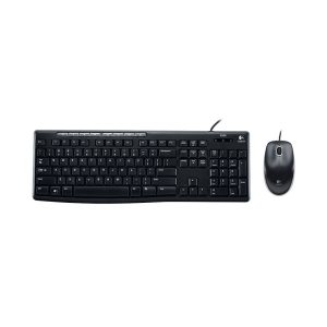 BỘ BÀN PHÍM CHUỘT LOGITECH MK200 (USB/ĐEN) bảo hành chính hãng 36 tháng