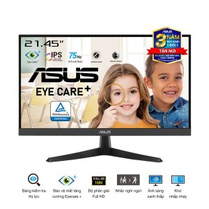 Màn Hình ASUS VY229HE (21.45 inch - FHD - IPS - 75Hz - 1ms - FreeSync - EyeCare) bảo hành chính hãng 36 tháng