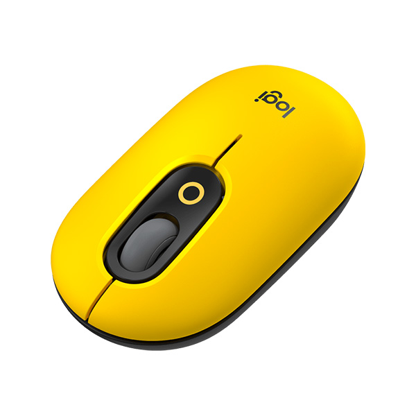 (MOUSE) LOGITECH POP WITH EMOJI WIRELESS/BLUETOOTH/FLOW/VÀNG (BLAST YELLOW) bảo hành chính hãng 2 (MOUSE) LOGITECH POP WITH EMOJI WIRELESS/BLUETOOTH/FLOW/VÀNG (BLAST YELLOW) bảo hành chính hãng - Ảnh 2